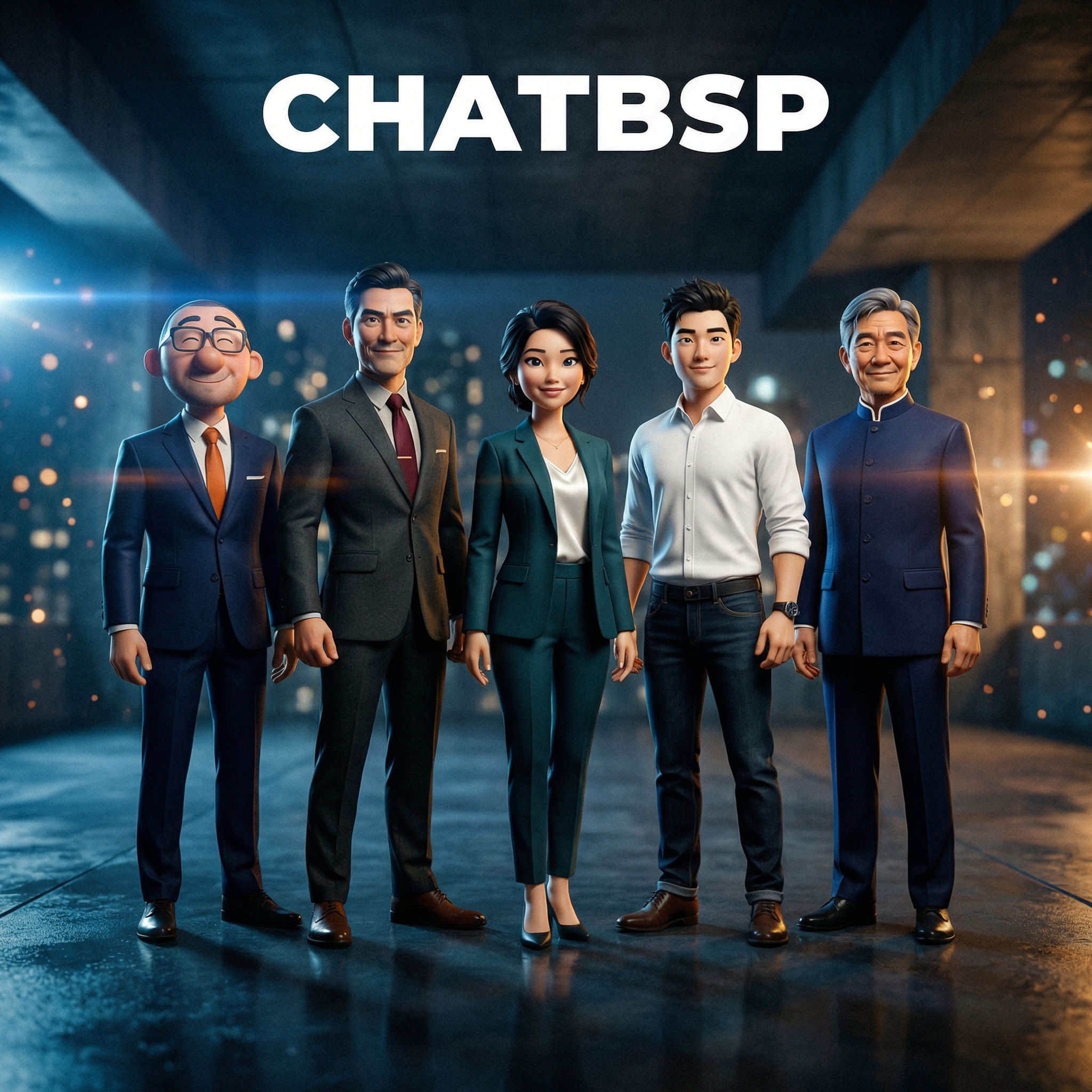 ChatBSP核心管理团队合影